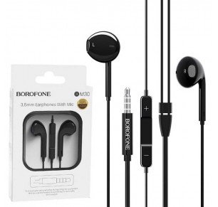 AURICULARES COM MICRO PRETOS BORFONE (BM30)