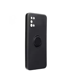 CAPA COM ANEL GALAXY A02S PRETA