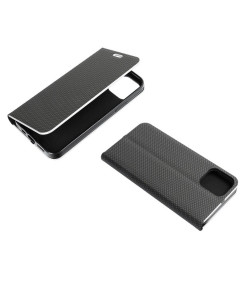 CAPA FORCELL LUNA TIPO LIVRO CARBON PARA SAMSUNG S20 ULTRA PRETO