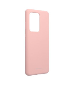 CAPA MERCURY SILICONE PARA IPHONE 12 PRO MAX ROSA