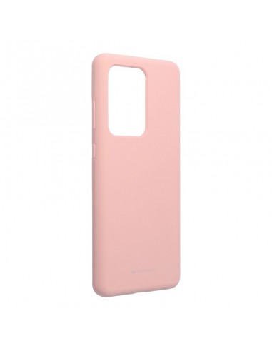 CAPA MERCURY SILICONE PARA SAMSUNG S20 ULTRA ROSA