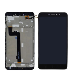 ECRÃ PARA XIAOMI MI MAX 2 PRETO COM FRAME