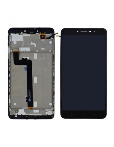 ECRÃ PARA XIAOMI MI MAX 2 PRETO COM FRAME