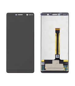 ECRÃ LCD PARA NOKIA 7 PLUS - PRETO