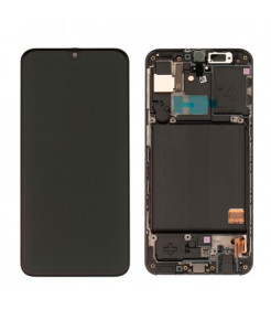 ECRÃ SAMSUNG GALAXY A40 PRETO (SERVICE PACK)