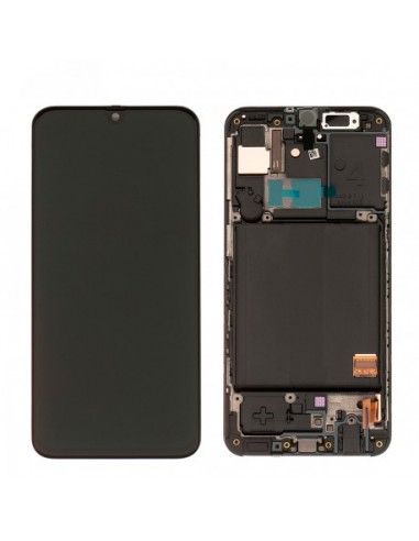 ECRÃ SAMSUNG GALAXY A40 PRETO (SERVICE PACK)