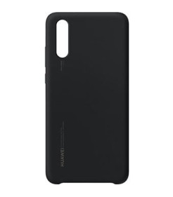 CAPA SILICONE PRETA HUAWEI P20