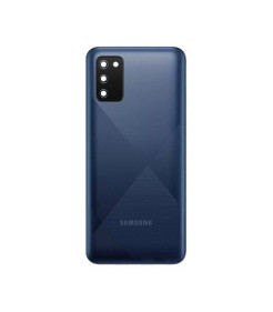TAMPA TRASEIRA PARA SAMSUNG A7 2018 AZUL (SERVICE PACK)