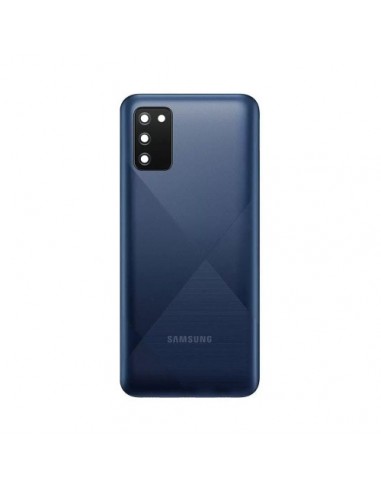 TAMPA TRASEIRA PARA SAMSUNG A7 2018 AZUL (SERVICE PACK)