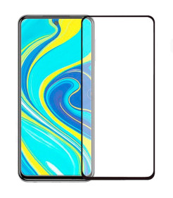 PELÍCULA DE VIDRO TEMPERADO PARA REDMI NOTE 9S, NOTE 9 PRO PRETO