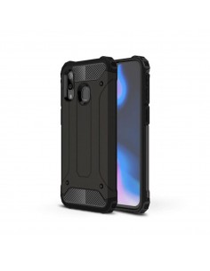 CAPA FORCELL CARBON SAM GALAXY A40 PRETO