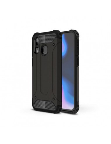 CAPA FORCELL CARBON SAM GALAXY A40 PRETO