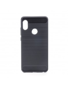 CAPA Forcell CARBON PARA XIAOMI Redmi NOTE 5 PRO PRETA
