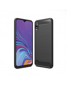 CAPA FORCELL CARBON PARA SAMSUNG GALAXY A10 PRETA