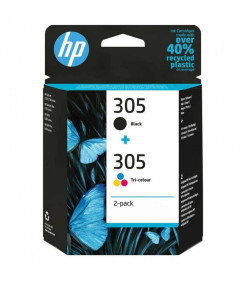 PACK TINTEIROS 305 PRETO/COR 6ZD17A 120/100PG