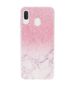 CAPA Ultra Slim 0,5mm GLITTER PARA SAMSUNG Galaxy A20E TRANSPARENTE