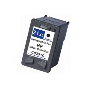 TINTEIRO COMPATIVEL HP 21 XL PRETO 12ML 475PG