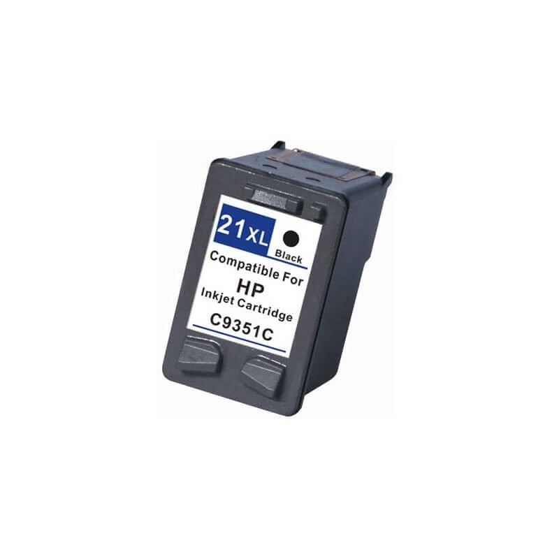 TINTEIRO COMPATIVEL HP 21 XL PRETO 12ML 475PG