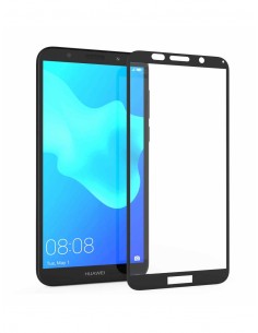 PELICULA DE VIDRO TEMPERADO 3D PARA HUAWEI Y5 (2019) PRETA