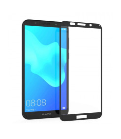 PELICULA DE VIDRO TEMPERADO 3D PARA HUAWEI Y5 (2019) PRETA