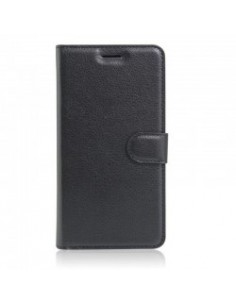 CAPA FLIP COVER P-VIEW ALCATEL PIXI 4 5" PRETA