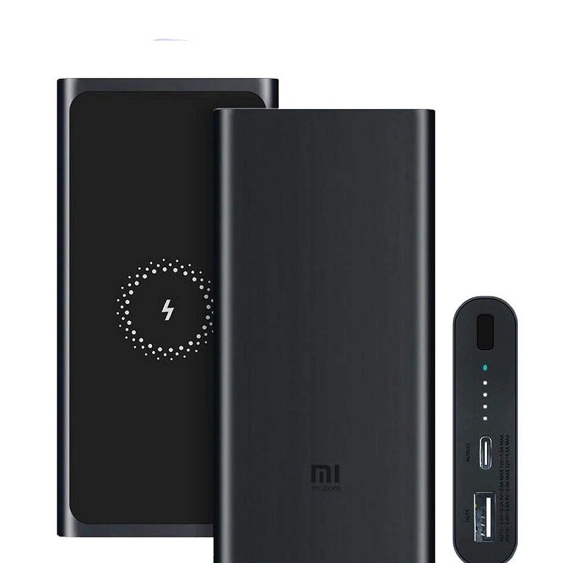 POWERBANK XIAOMI MI WIRELESS ESSENTIAL 10000mAh Preta