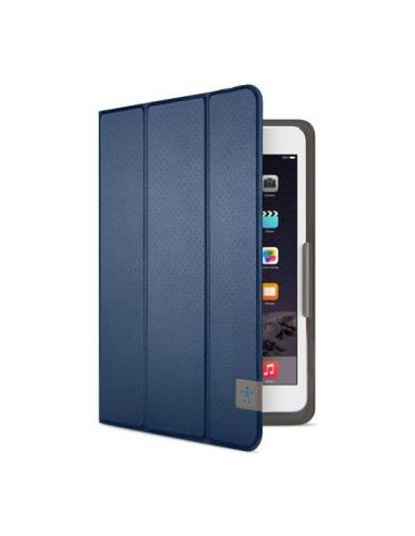 CAPA TIPO AGENDA AZUL PARA iPad Mini 4