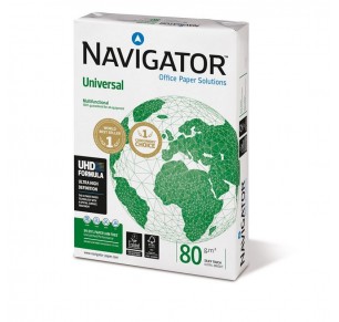 PAPEL 080GR FOTOCOPIA A4 NAVIGATOR PREMIUM UNIVERSAL