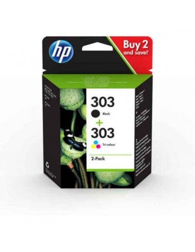HP 303 COMBO PACK PRETO / TRI COLOR