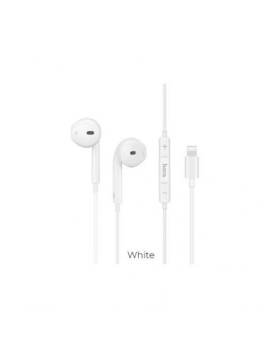 HOCO earphones working with Apple Iphone LIGHTNING L9 white