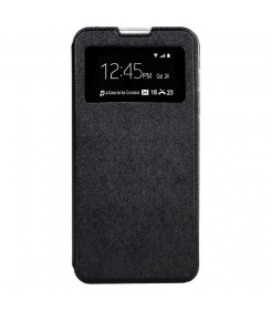 CAPA TIPO LIVRO PRETA HUAWEI Y7