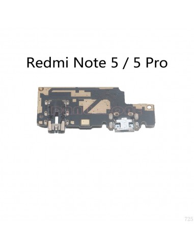 PLACA DE CARGA USB COM CONETOR JACK XIAOMI REDMI NOTE 5