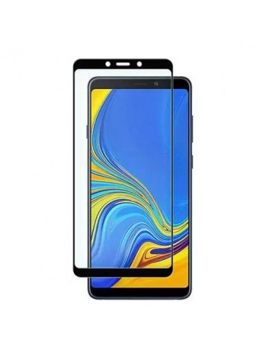 PELICULA DE VIDRO TEMPERADO 6D SAMSUNG A9 2018 PRETO