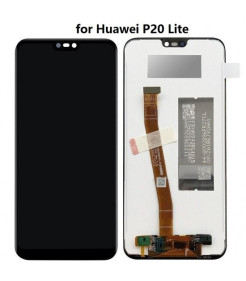 ECRÃ (LCD/DISPLAY+DIGITALIZADOR/TOUCH) PRETO PARA HUAWEI P20 LITE /NOVA 3e