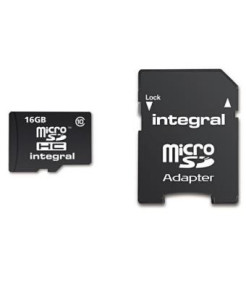 INTEGRAL - CARTÃO MEMÓRIA MICRO SD HC 16GB CLASS10