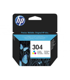 TINTEIRO HP 304 ORIGINAL TRICOLOR (N9K04AE)