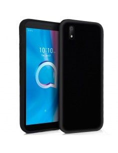 BOLSA SILICONE JELLY ALCATEL 3C PRETA