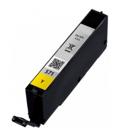 TINTEIRO COMPATIVEL CLI-571Y XL AMARELO