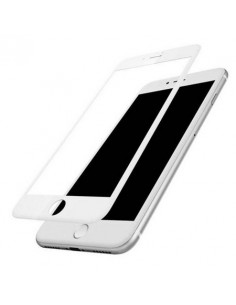 PELICULA DE  VIDRO TEMPERADO 6D  IPHONE 7/8 WHITE