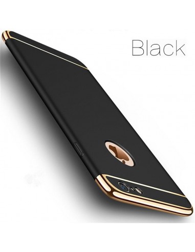 CAPA IPHONE 6S COM BORDA DOURADA