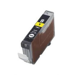 TINTEIRO CANON COMPATIVEL CLI-8Y AMARELO