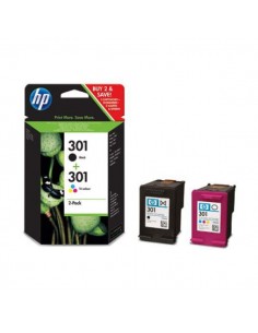 HP 301 COMOBO-PACK PRETO/TRICOLOR ORIGINAL