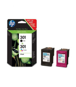 HP 301 COMOBO-PACK PRETO/TRICOLOR ORIGINAL