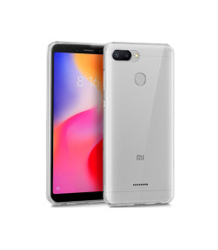 CAPA FUTERAL BACK CASE ULTRA SLIM 0,3mm - XIAOMI REDMI 6 TRANSPARENTE