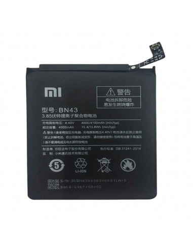 BATERIA PARA XIAOMI BN43 PARA XIAOMI REDMI NOTE 4