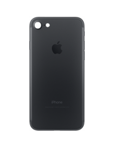 TAMPA DE BATERIA PRETA PARA IPHONE 7 DE 4.7 PULGADAS