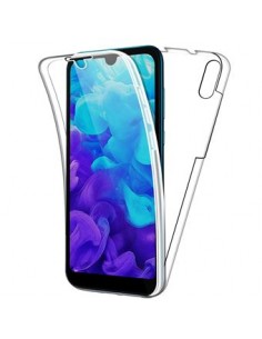 BOLSA SILICONE JELLY HUAWEI Y5 (2018), Y5 PRIME (2018) BRANCA/TRANSPARENTE