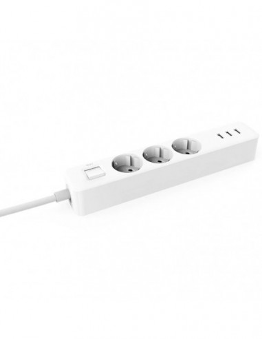 Xiaomi Mi Power Strip 3 Sockets + 3 USB 5V 2A