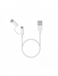 Xiaomi Mi Cabo USB para USB Tipo C/Micro USB 30cm