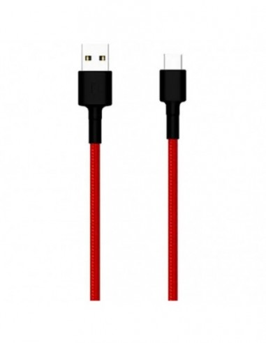 Xiaomi Mi Cable Braided USB 3.0 a USB Tipo C Vermelho 1M